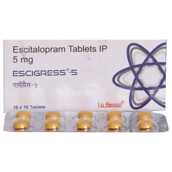 escigress 5mg tablet 10's